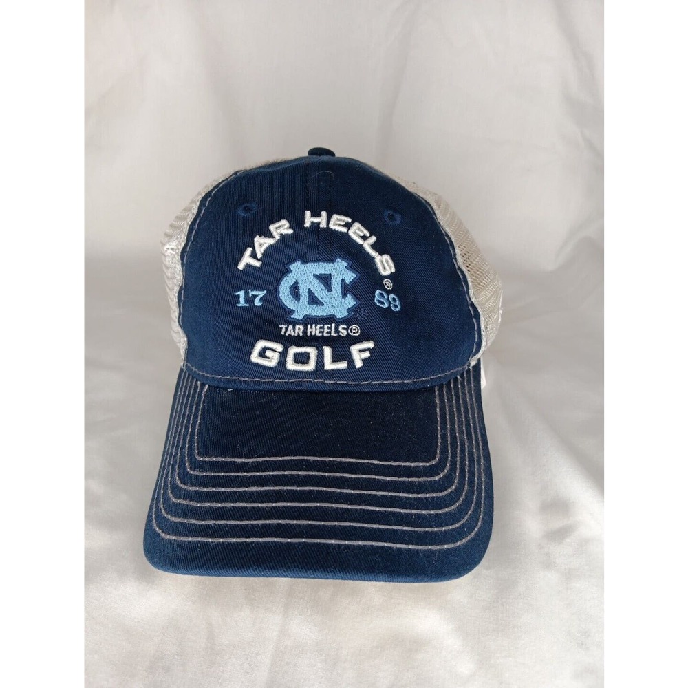 UNC Tar Heels Golf Trucker Hat NCAA Adjustable - Picture 1 of 9